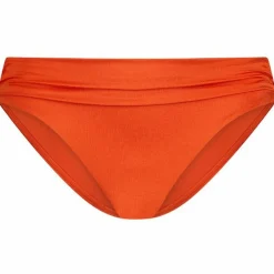Satin Tomato Mid Waist bikini broekje dames*Cyell Outlet