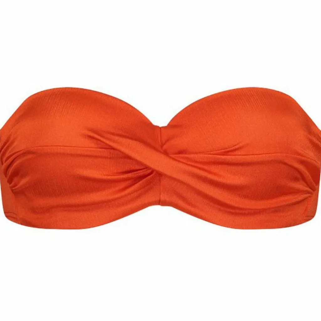 Satin Tomato Padded Wired bikini top dames*Cyell Clearance