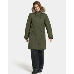 Erika Parka outdoor jack dames deep green*Didriksons Online