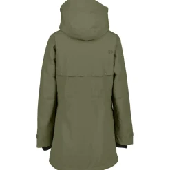 Frida winterjas dames deep green*Didriksons Online