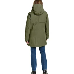 Frida winterjas dames deep green*Didriksons Online