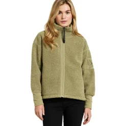 Mella vest dames olive green*Didriksons Discount