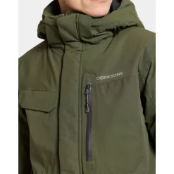 Stefan USX outdoor jack heren deep green*Didriksons