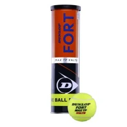 601382 Fort Max TP KNLTB tennisballen 4-pack geel*Dunlop Hot