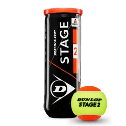 Stage 2 Orange tennisballen 3-pack oranje geel*Dunlop Best