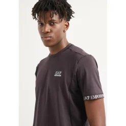 6DPT40-PJMEZ shirt heren black*EA7 Clearance