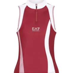 6DTH57-TJ04Z tennis tanktop dames red*EA7