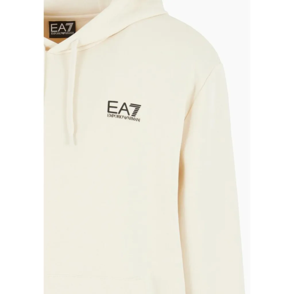 8NPM37-PJVTZ hoodie heren beige*EA7 Online