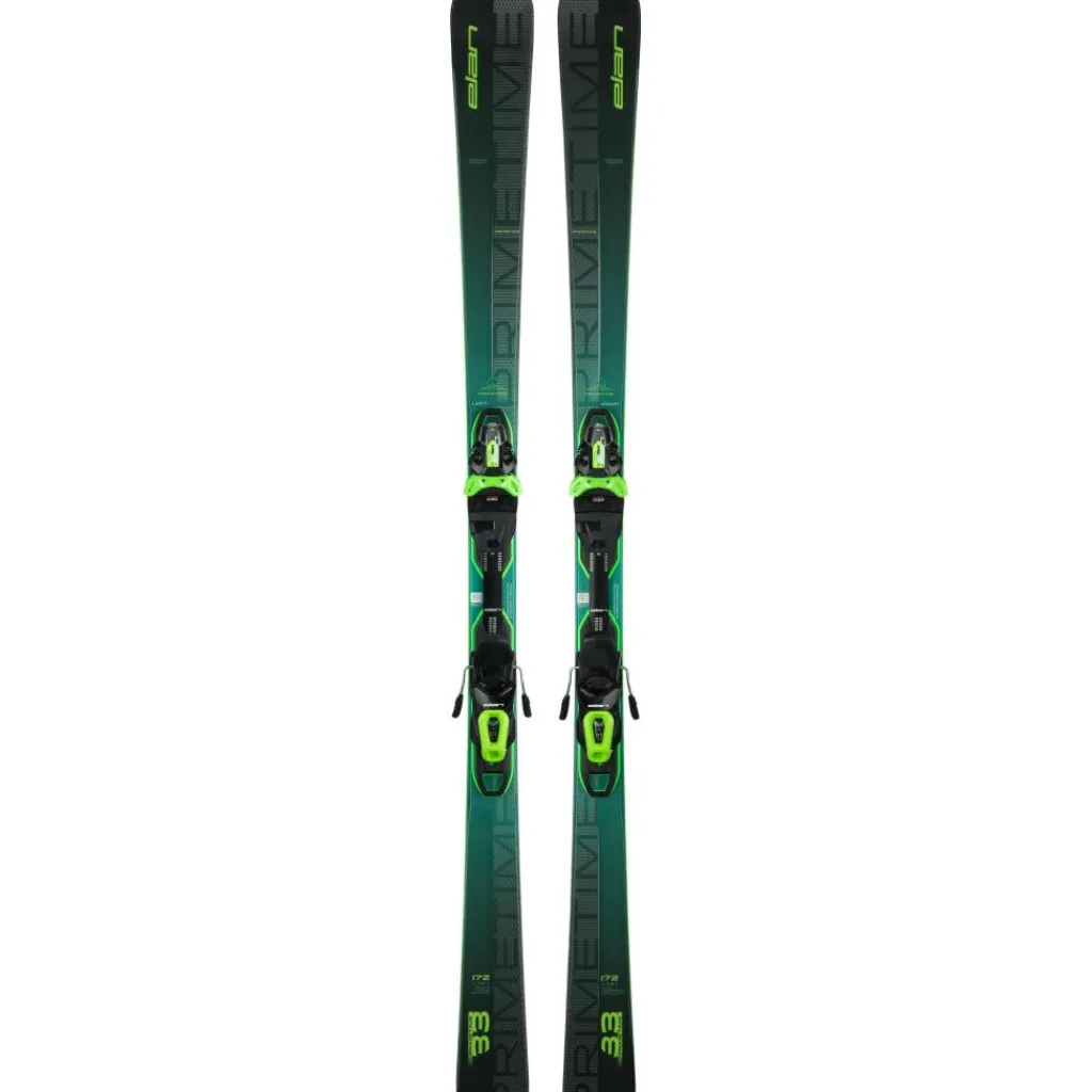 Primetime 33 FusionX 24 - 25 ski's met EM 11 GW Fusion X binding*Elan Outlet
