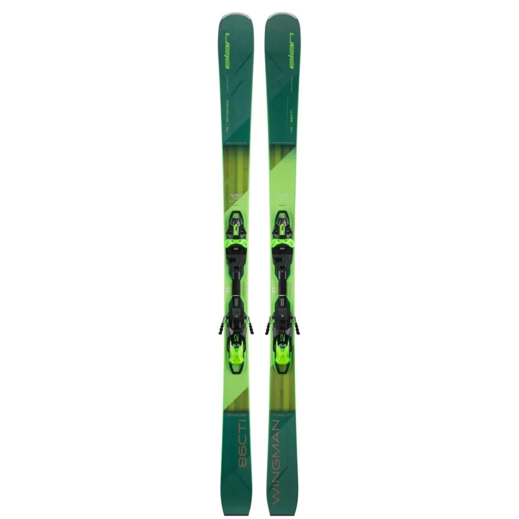 Wingman 86 CTI Fusion X 24 - 25 ski's met EMX 12 Fusion X binding*Elan Hot