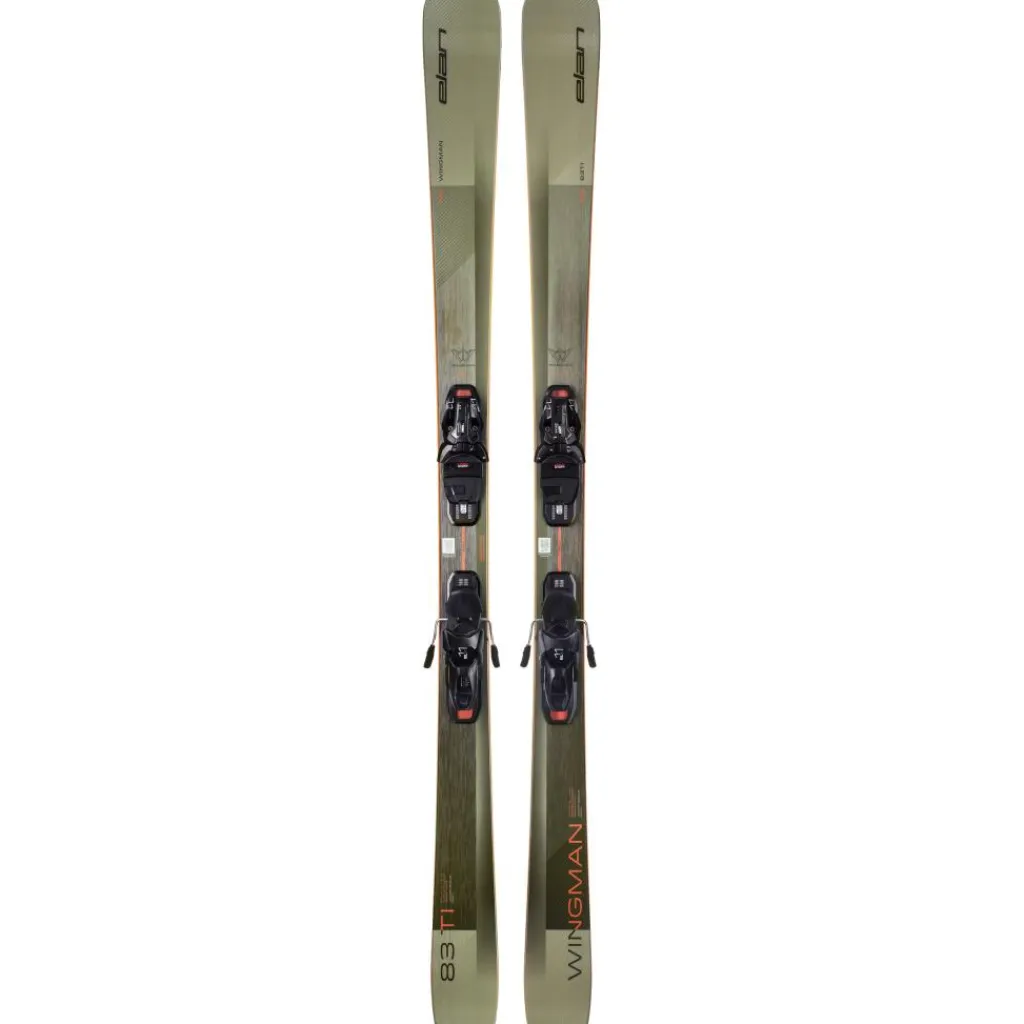 Wingman 83 Ti 25 - 26 ski's met ELX 11.0 GW Shift binding*Elan Hot