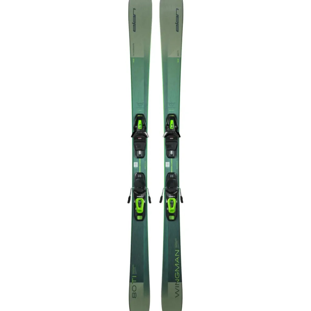 Wingman 80 Ti 25 - 26 ski's met EL 10.0 GW Shift binding*Elan Discount