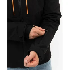 Boris softshell winterjas heren black*Falcon New