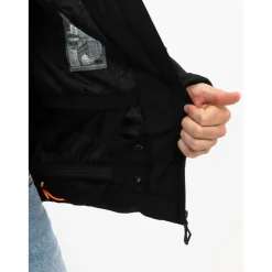 Boris softshell winterjas heren black*Falcon New