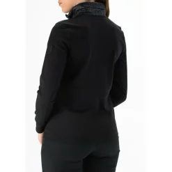 Celia trainingsjack dames zwart*Falcon Online