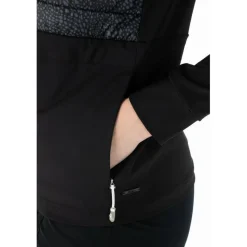 Celia trainingsjack dames zwart*Falcon Online