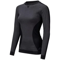 LS thermoshirt dames black*Falcon Sale