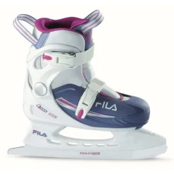 J-One Ice verstelbare ijshockeyschaatsen junior  white*Fila