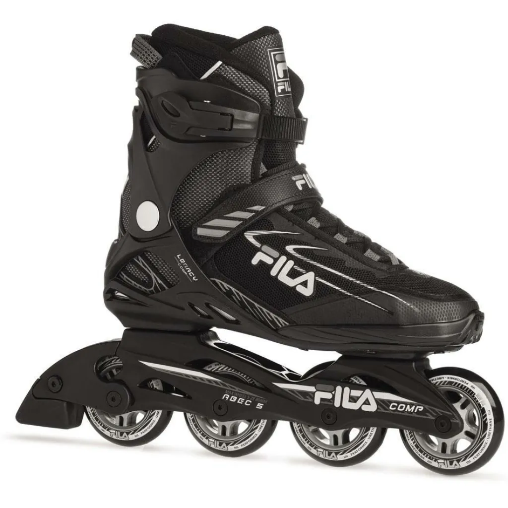Legacy Comp inline skates heren black grey*Fila Clearance