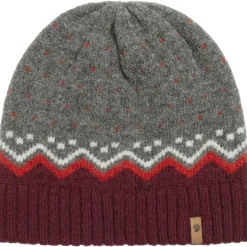 Ovik Knit muts dark garmet*Fjällräven Hot