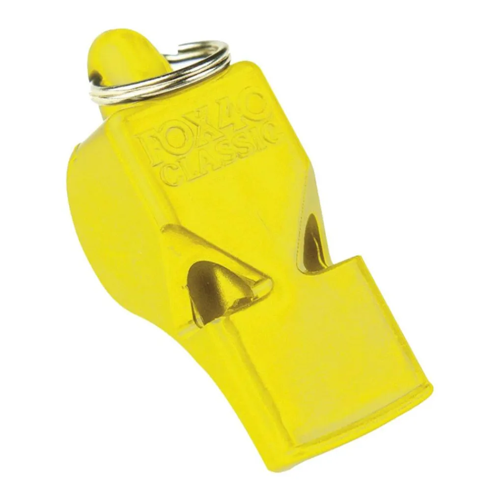 Classic scheidsrechtersfluit geel*Fox 40 Online