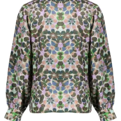 blouse dames lila green*Geisha