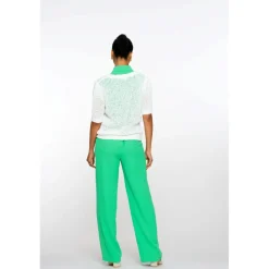 pantalon dames green*Geisha Outlet