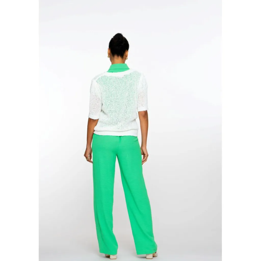 pantalon dames green*Geisha Outlet