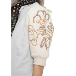 sweater dames beige melange*Geisha New