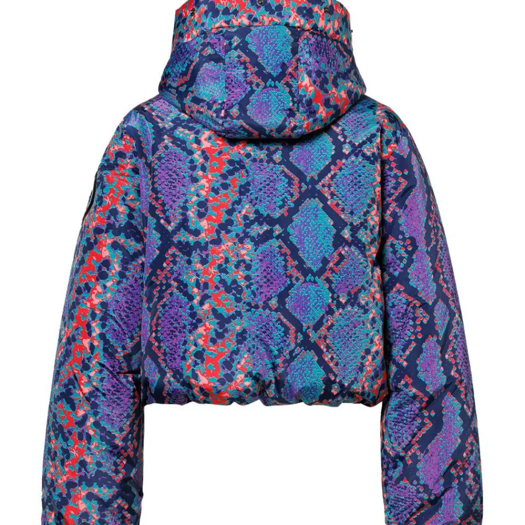 LUCINDA winterjas dames snake turchese*Goldbergh Hot