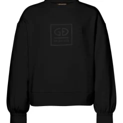 Relax sweater dames black*Goldbergh
