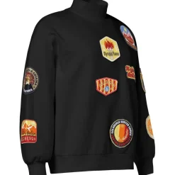ROMA sweater dames black*Goldbergh