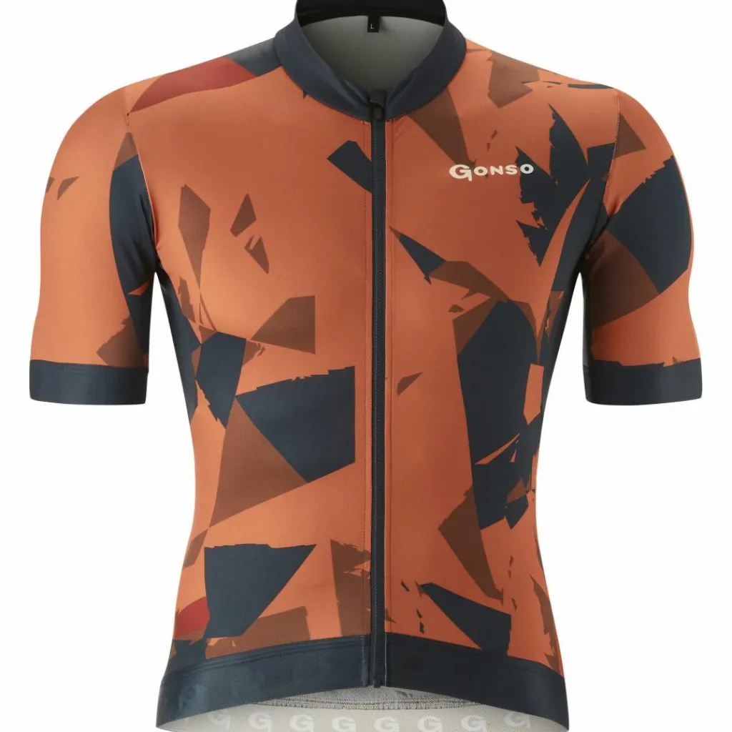 Tresero SS FZ fietsshirt heren copper clay*Gonso Sale