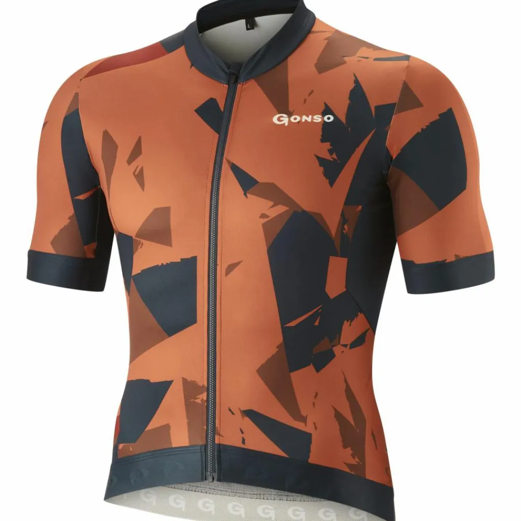 Tresero SS FZ fietsshirt heren copper clay*Gonso Sale