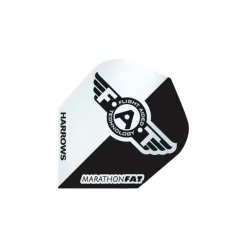  Darts Marathon F.A.T. flights zwart*Harrows Darts New