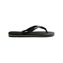 Brasil Logo slippers black*Havaianas Online