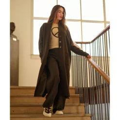  Cardigan vest dames chokolate*Henriette Steffensen