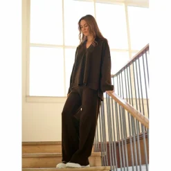  Pullover sweater dames chokolate*Henriette Steffensen