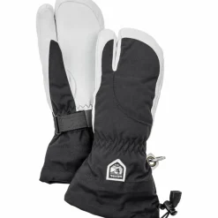 Heli Ski lobster handschoenen dames black off white*Hestra Hot