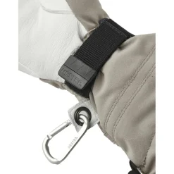 Heli Ski Lobster handschoenen dames khaki offwhite*Hestra Hot