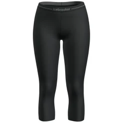 200 Oasis 3/4 thermobroek dames black*Icebreaker Outlet