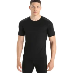 200 Oasis SS thermoshirt heren black*Icebreaker Discount