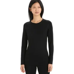 260 Tech LS thermoshirt dames black*Icebreaker Clearance