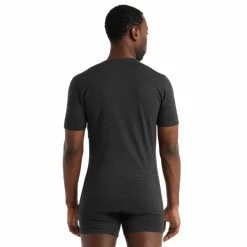 Anatomica shirt heren jet heather black*Icebreaker Best