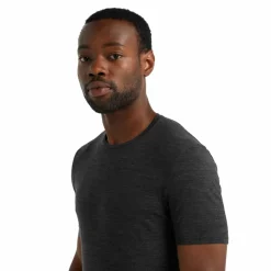 Anatomica shirt heren jet heather black*Icebreaker Best