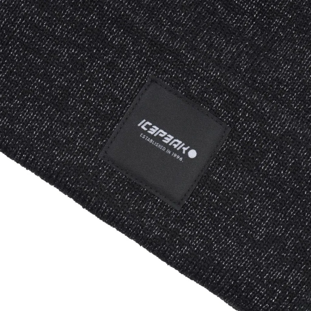 Hanahan muts dames basic black*Icepeak