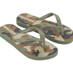 Temas slippers kids green brown*Ipanema Clearance
