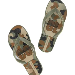 Temas slippers kids green brown*Ipanema Clearance