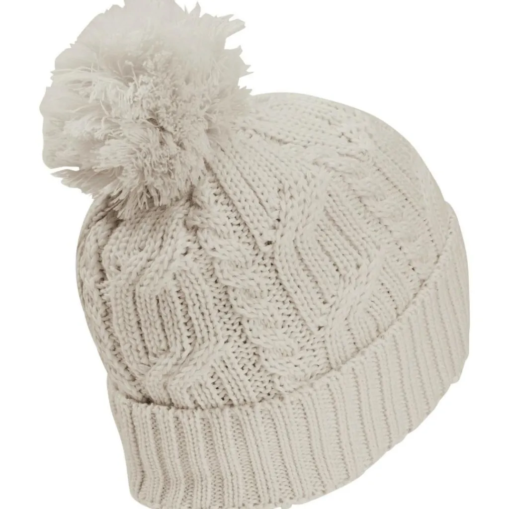 Pompom muts pale sand*Jack Wolfskin Sale