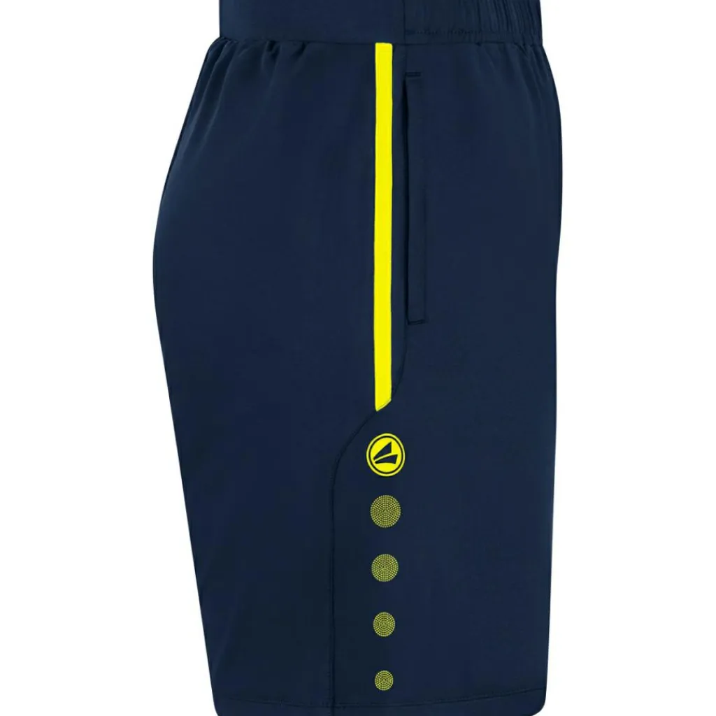 Allround voetbalbroekje marine fluogeel*Jako Sale